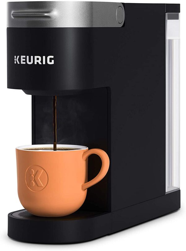 Keurig K-Slim Coffee Maker, Single Serve K-Cup Pod Coffee Brewer, 8 to 12 oz. Brew Sizes, Black