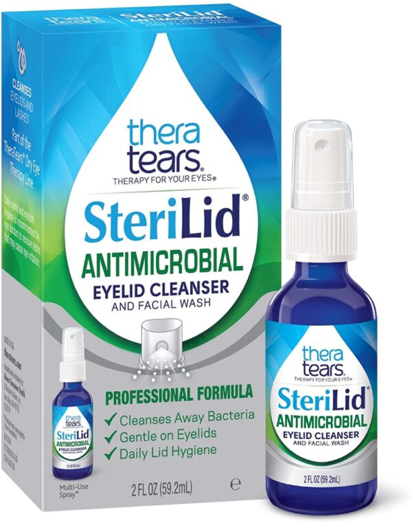 TheraTears SteriLid Antimicrobial Eyelid Cleanser and Facial Wash