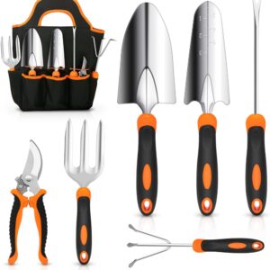 Garden Tool Set, Stainless Steel Heavy Duty Gardening Tool Set