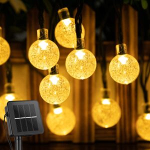 Solar String Lights Outdoor 60 Led