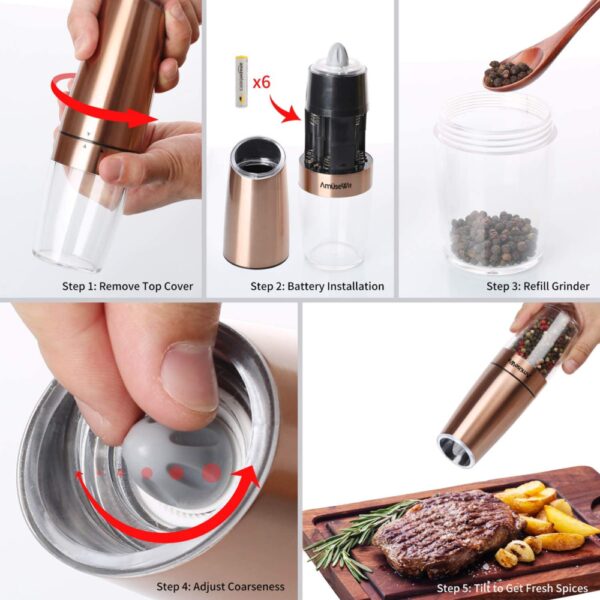 Electric Salt and Pepper Grinder